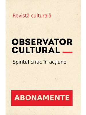 Abonament anual Observator Cultural